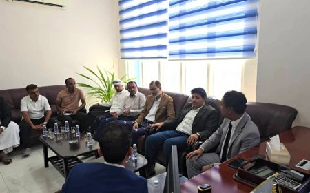 باعوم يلتقي قيادات شركة النفط والسلطة المحلية بسيئون لمراجعة نتائج النزول الميداني