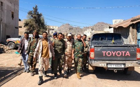 مدير أمن الضالع يتفقد جاهزية مكتب الأحوال المدنية في مريس تمهيدًا لافتتاحه الرسمي