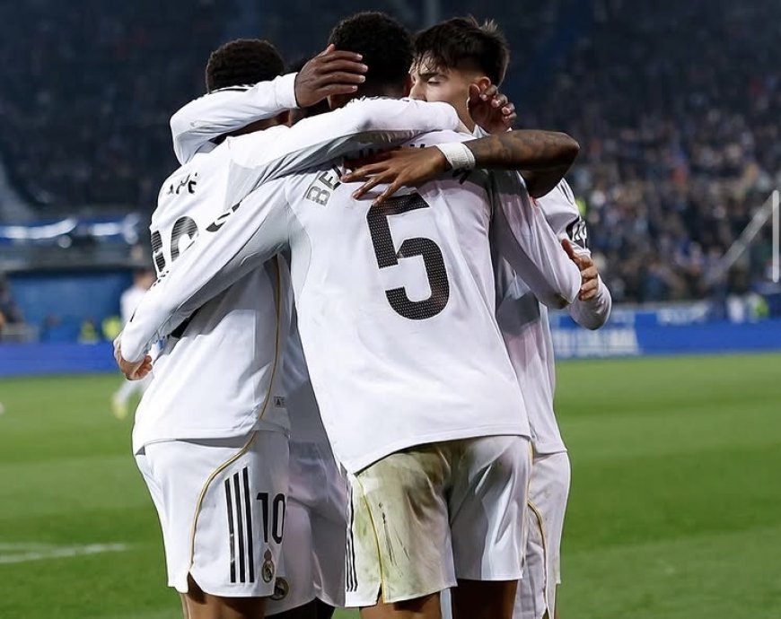 ريال مدريد يتجاوز ألافيس بصعوبة ويواصل مطاردة الصدارة