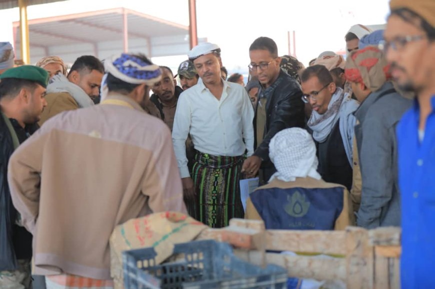 باعوم ينفّذ نزولًا ميدانيًا فجر اليوم إلى سوق الخضار المركزي بسيئون ويشدّد على ضبط الأسعار وحماية المزارعين