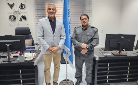 نائب مدير أمن العاصمة عدن يلتقي كبير مستشاري الأمن والسلامة للأمم المتحدة
