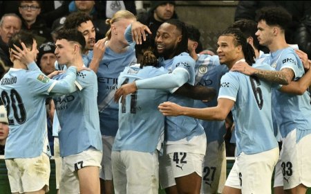 مانشستر سيتي يخطف فوزاً ثميناً من نيوكاسل ويقترب من نهائي كأس الرابطة الإنجليزية