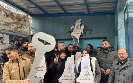 احتجاجات في مخيمات لبنان بعد حذف اسم فلسطين من بعض كتب مدارس الأونروا