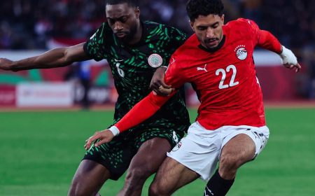المنتخب المصر يكتفي بالمركز الرابع في كأس أمم إفريقيا بعد خسارته أمام نيجيريا بركلات الترجيح