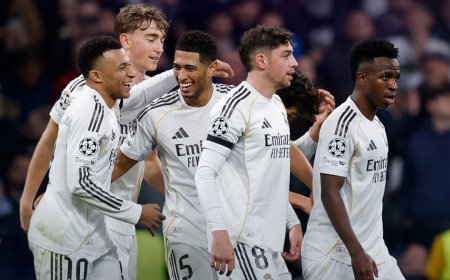  ريال مدريد يكتسح موناكو 6‑1 في دوري أبطال أوروبا في مباراة مشوقة