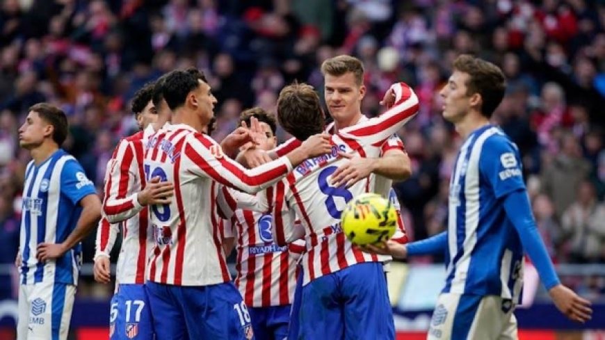 أتليتيكو مدريد يحقق فوزًا صعبًا على ألافيس ويواصل تقدمه في الليغا