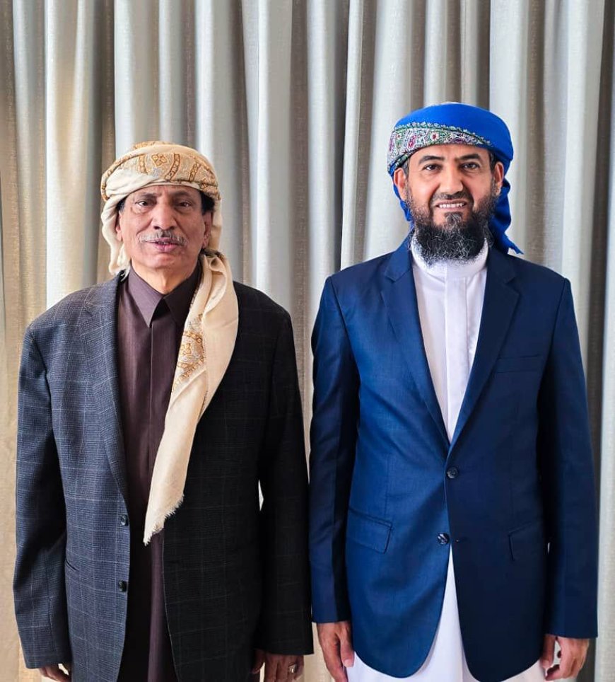 المحرّمي يناقش مع محافظ المهرة أوضاع المحافظة وجهود تعزيز الأمن والاستقرار