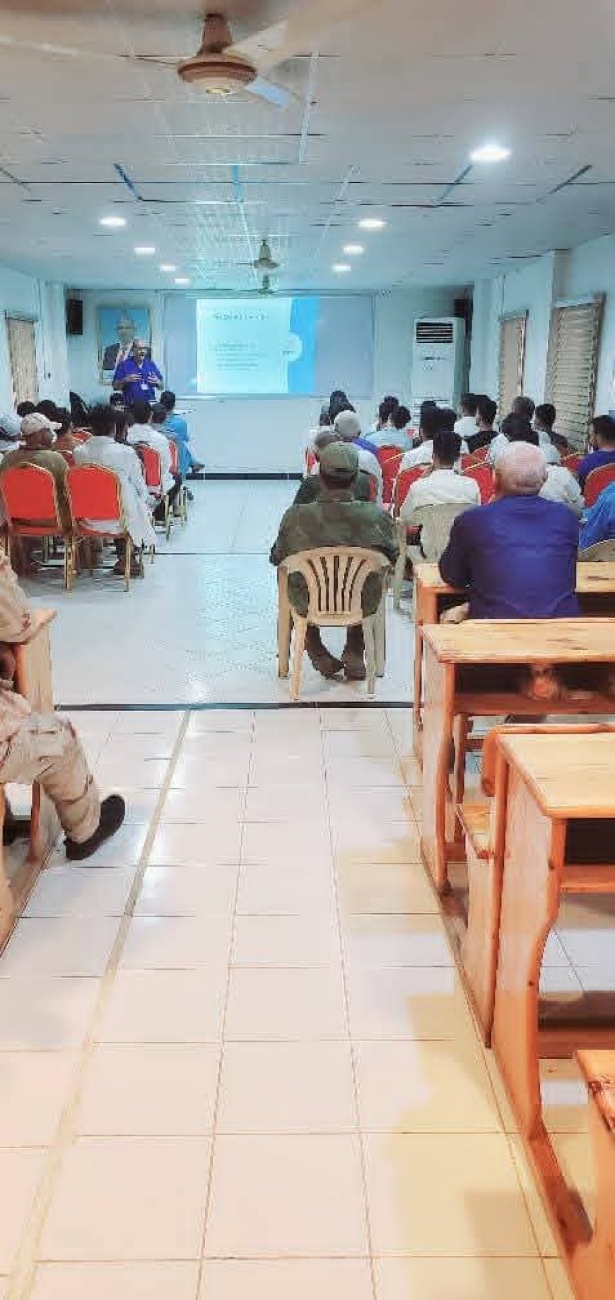 مستشفى عبود العسكري ينظم محاضرة نوعية حول "الإصابات الجماعية والفرز الطبي"