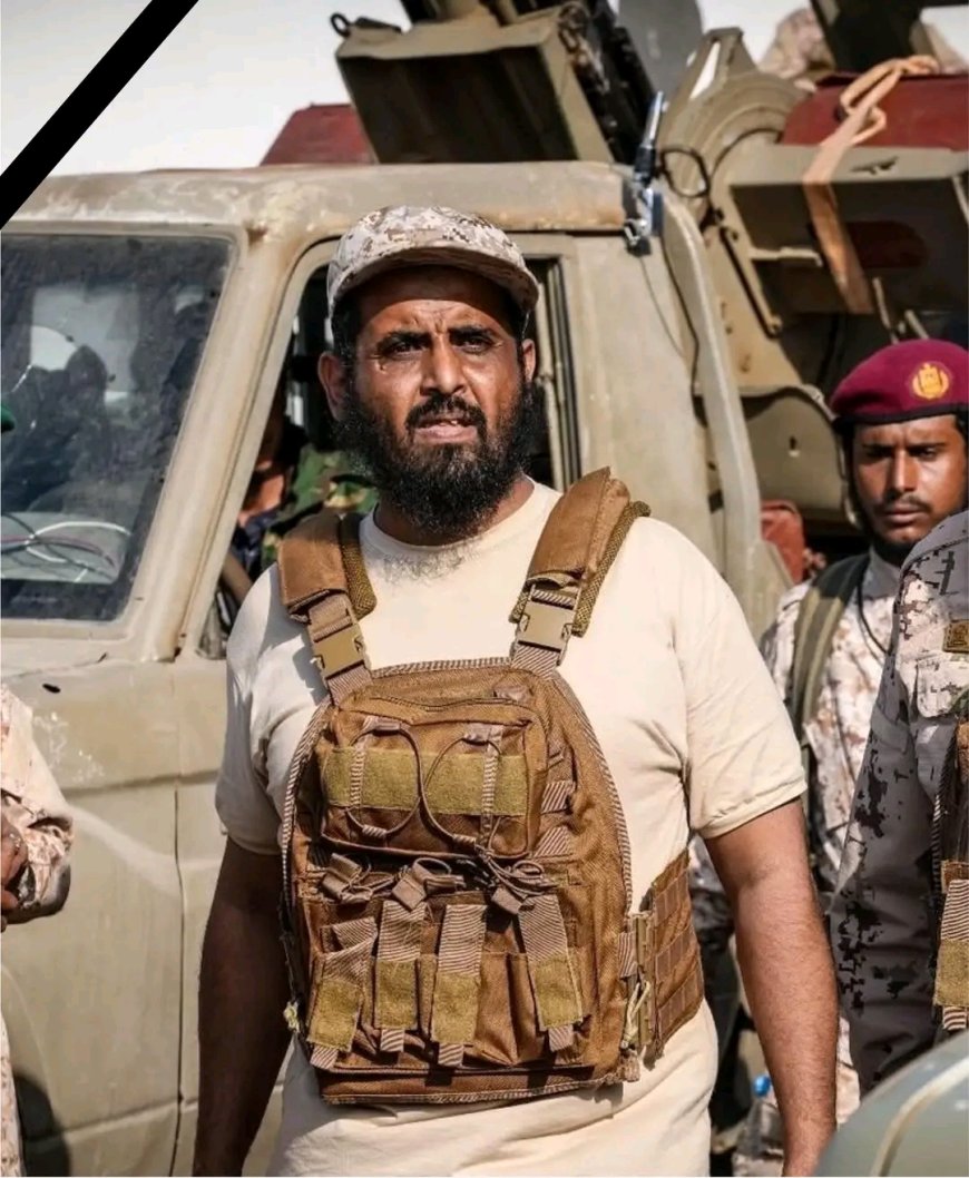 المحرّمي يعزي في وفاة العميد عبدالله صالح الجيد قائد اللواء 31 عمالقة