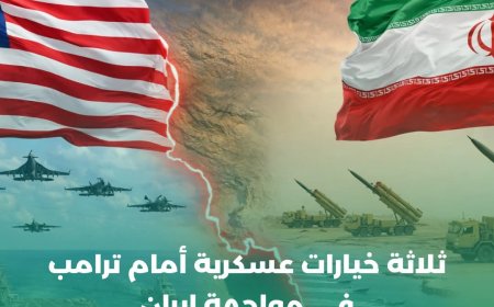 ثلاثة خيارات عسكرية أمام ترامب في مواجهة إيران