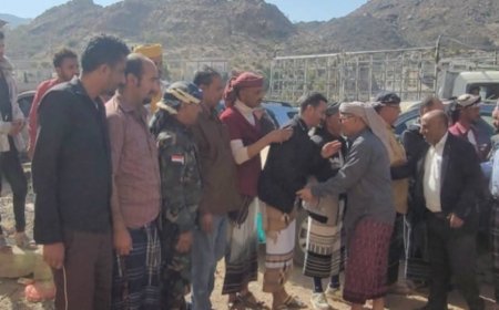 صلح قبلي ينهي خلاف دام لسنوات بين آل الحيدري وآل المفلحي بالضالع 