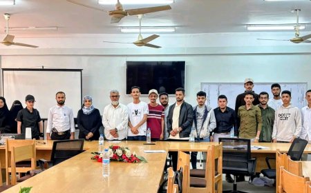 في إطار تعزيز العمل الطلابي المؤسسي: هيكلة المجلس الطلابي بكلية الصيدلة بإشراف عمادة الكلية والاتحاد العام لطلاب جامعة عدن