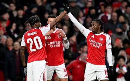 أرسنال يكتسح ويغان برباعية نظيفة ويتأهل إلى الدور الخامس من كأس الاتحاد الإنجليزي