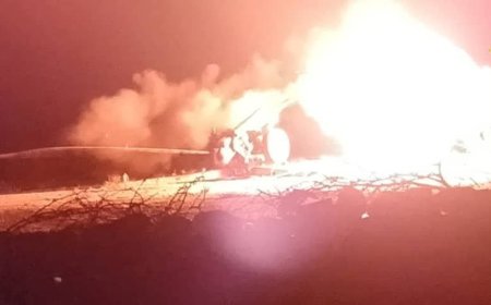 قصف مدفعي يستهدف تجمع آليات حوثية شمال الضالع ويكبدها خسائر كبيرة