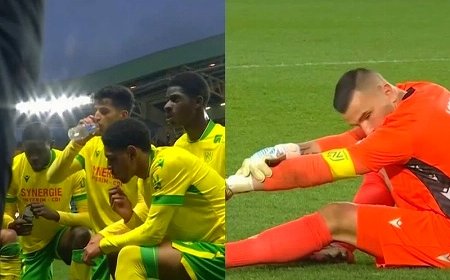 حارس نانت يدعيّ الإصابة لمساعدة زملائه الصائمين للإفطار