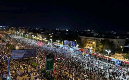 أبناء الجنوب يحتشدون في العاصمة عدن بمليونية الثبات والقرار الجنوبي(بيان)