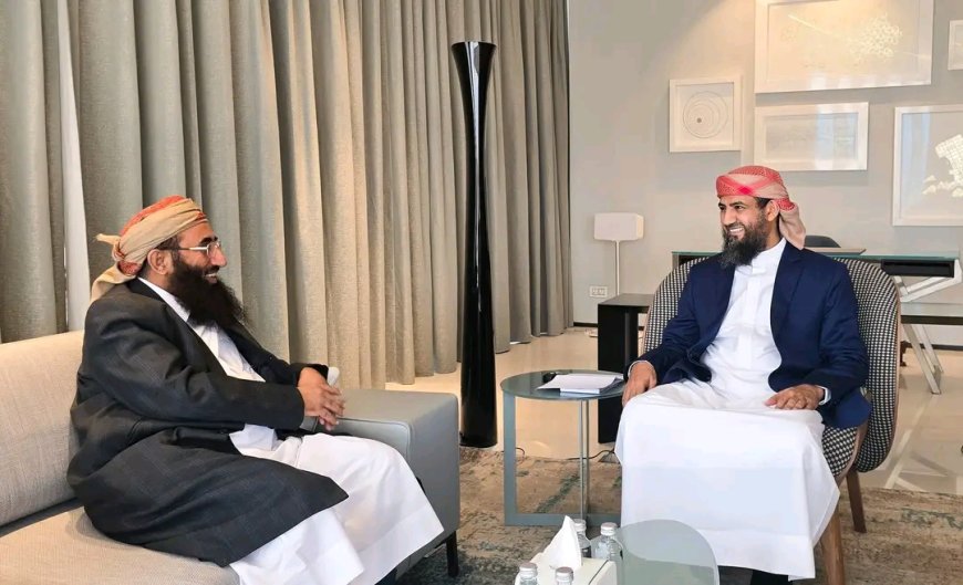 عضو مجلس القيادة المحرّمي يلتقي وزير الأوقاف والإرشاد الشيخ تركي الوادعي