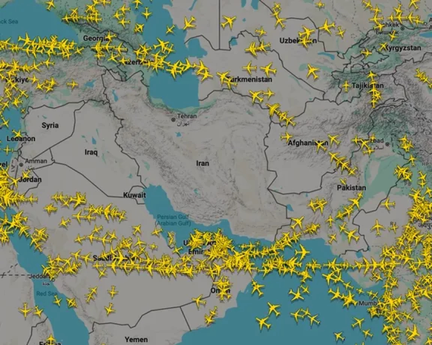  شلل جوي في الشرق الأوسط بعد ضربات الولايات المتحدة والاحتلال الإسرائيلي على إيران