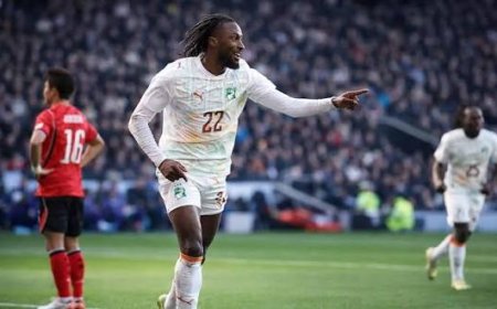 كوت ديفوار تكتسح كوريا الجنوبية برباعية نظيفة